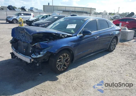 2020 Hyundai Sonata Sel из США, поврежденный, VIN 5NPEF4JAXLH038734